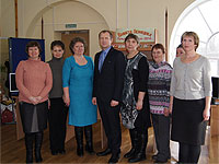 встреча главы  Администрации РМР Гончарова  В.М. с работниками библиотек